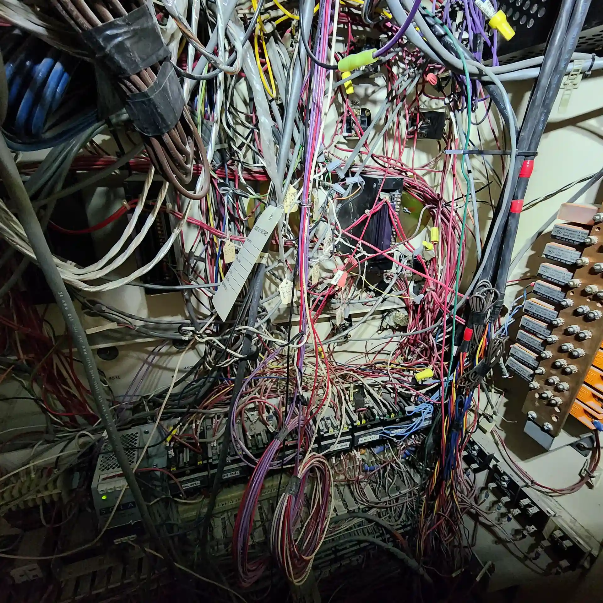 Industrial electrical systems and equipment in Vaughan facility